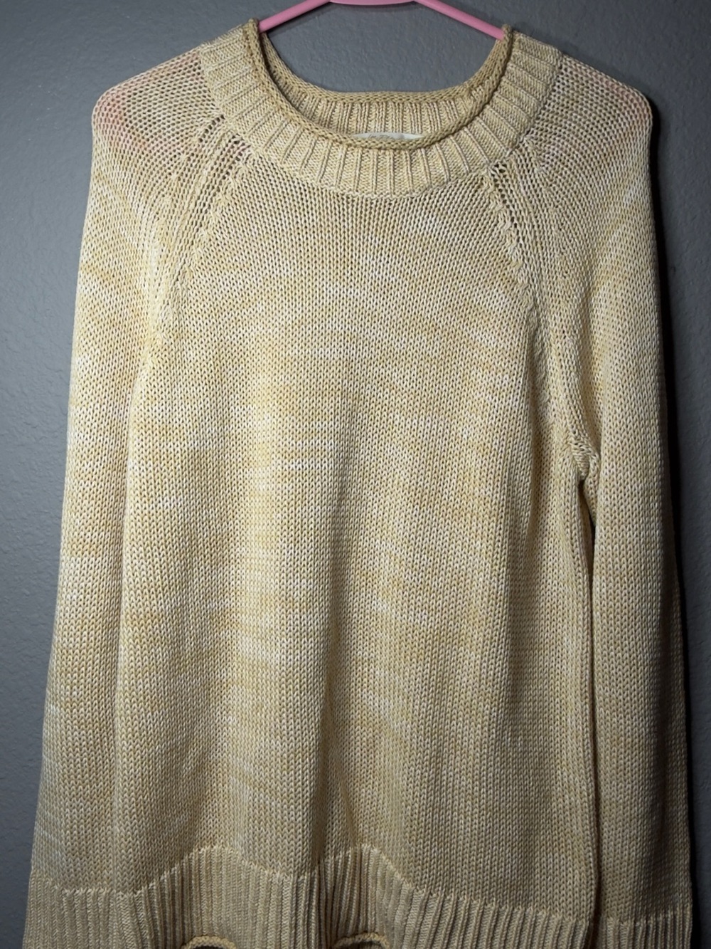 Lilly Pulitzer Pale Buttercream Crewneck Sweater